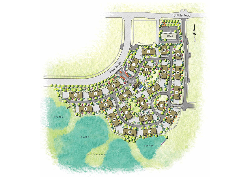 Encore Manchester site plan